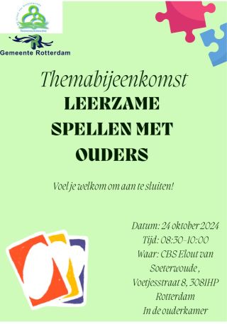 Ouderkamer- Leerzame spellen