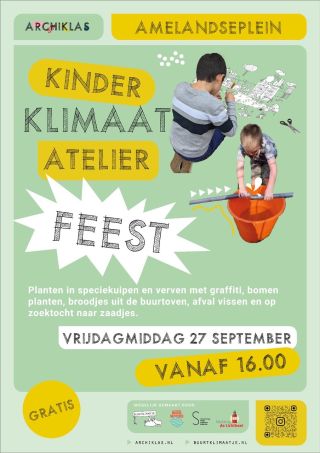 Kinder klimaat atelier feest! 27 september vanaf 16.00 uur.